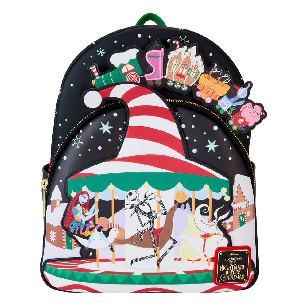 Nightmare Before Christmas by Loungefly Journey to Christmas Town Mini Backpack