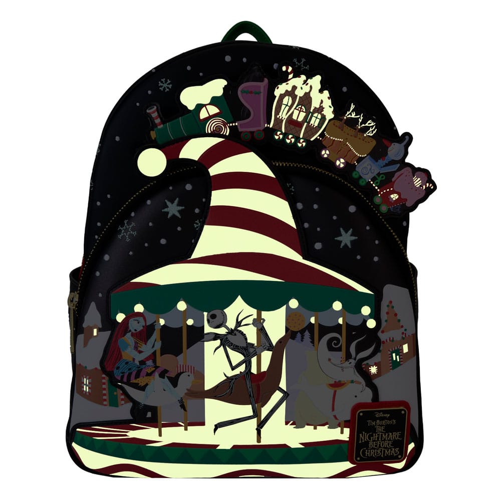 Nightmare Before Christmas by Loungefly Journey to Christmas Town Mini Backpack