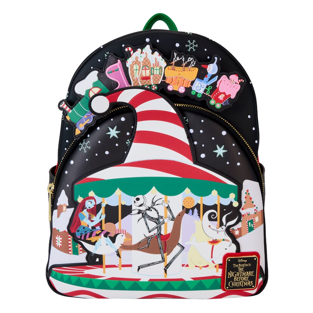 Nightmare Before Christmas by Loungefly Journey to Christmas Town Mini Backpack