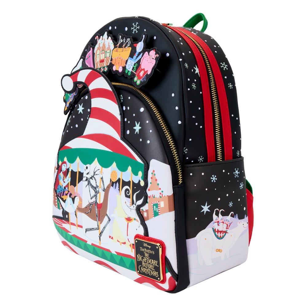 Nightmare Before Christmas by Loungefly Journey to Christmas Town Mini Backpack