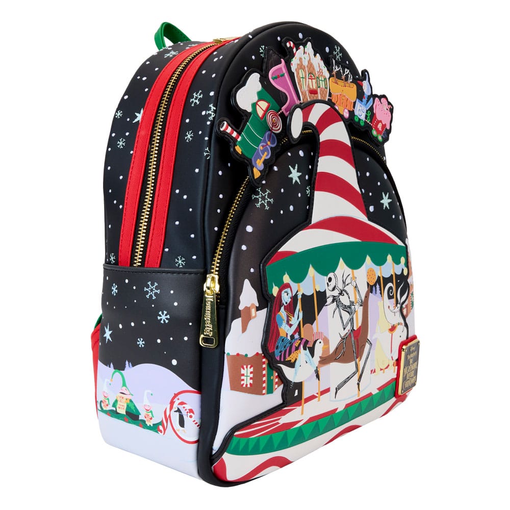 Nightmare Before Christmas by Loungefly Journey to Christmas Town Mini Backpack