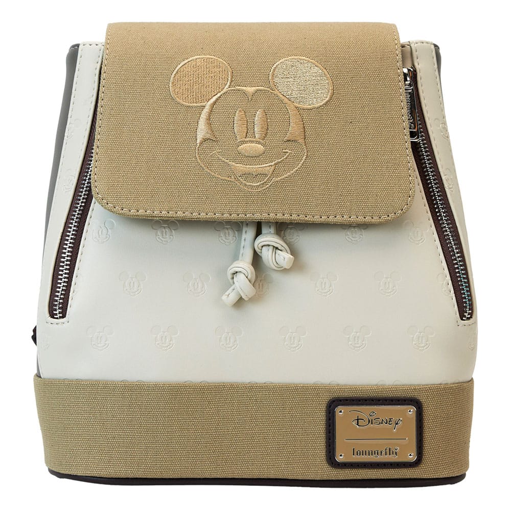 Disney by Loungefly Mickey and Friends Canvas Mini Backpack