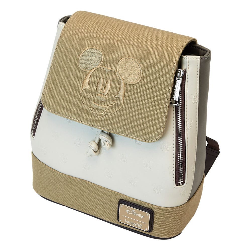 Disney by Loungefly Mickey and Friends Canvas Mini Backpack