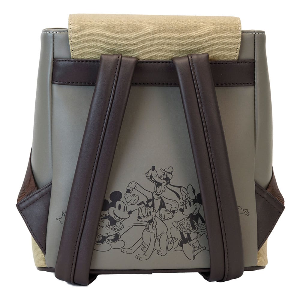 Disney by Loungefly Mickey and Friends Canvas Mini Backpack