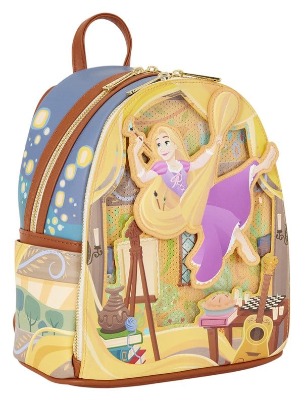 Tangled by Loungefly Mini Backpack Rapunzel Painting