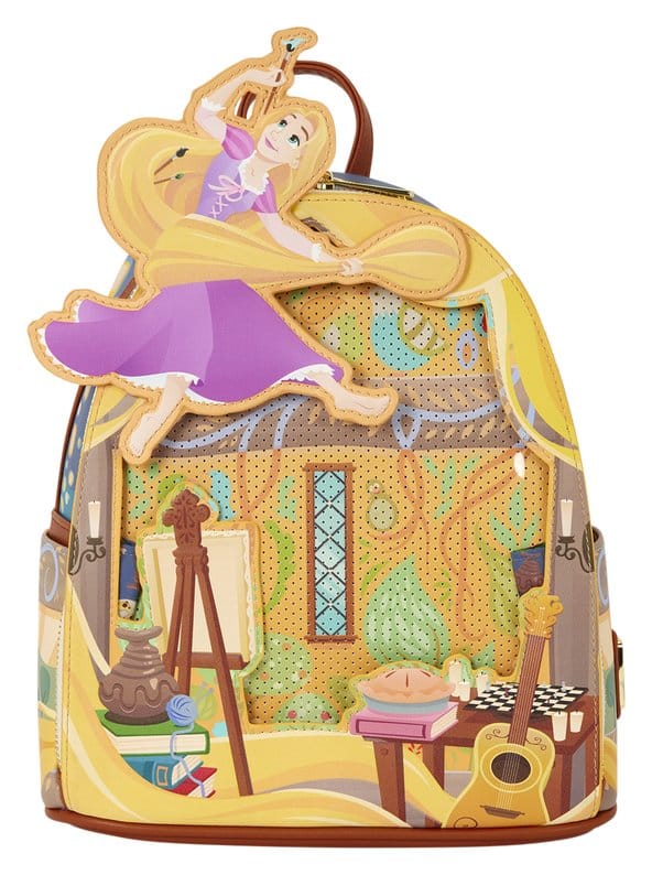 Tangled by Loungefly Mini Backpack Rapunzel Painting