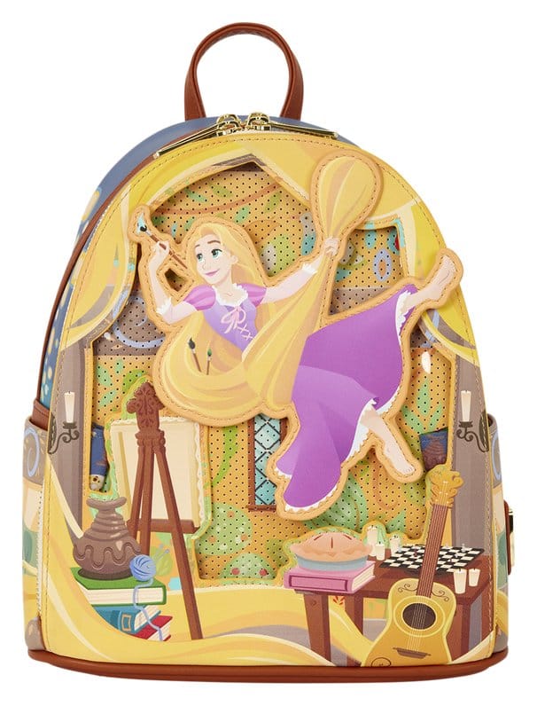 Tangled by Loungefly Mini Backpack Rapunzel Painting