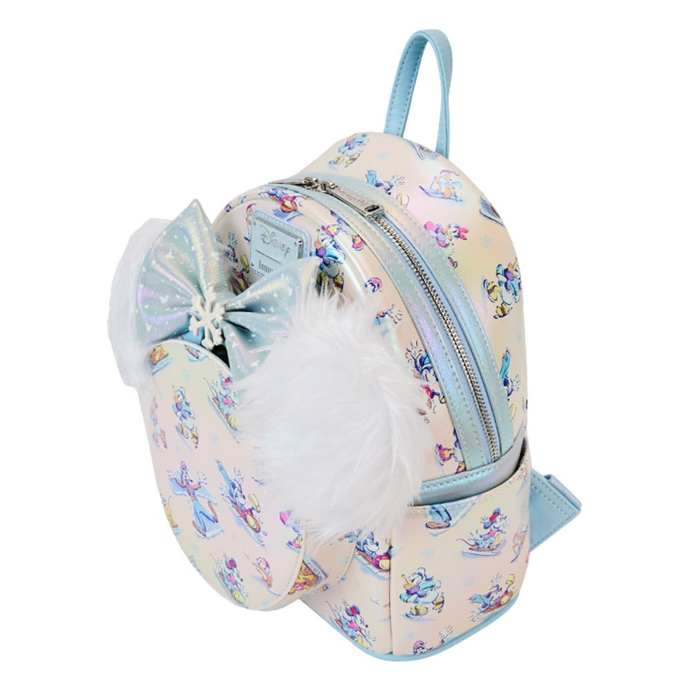 Disney by Loungefly Mickey & Friends Winter Wonderland AOP Backpack & Headband Set