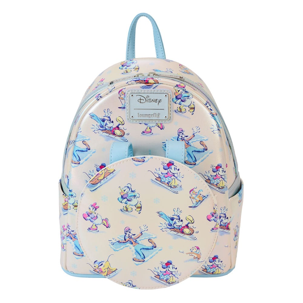 Disney by Loungefly Mickey & Friends Winter Wonderland AOP Backpack & Headband Set