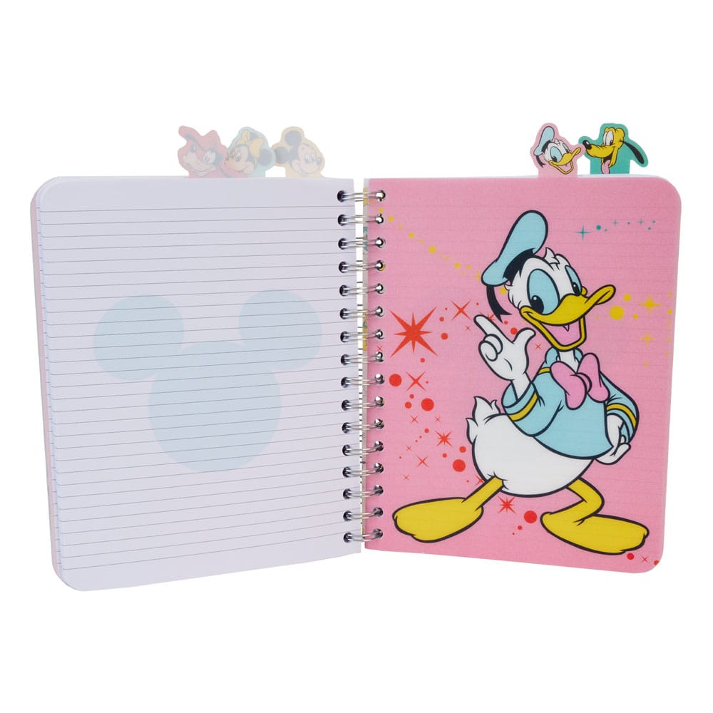 Disney Mickey & Friends 100th Anniversary Loungefly Notebook
