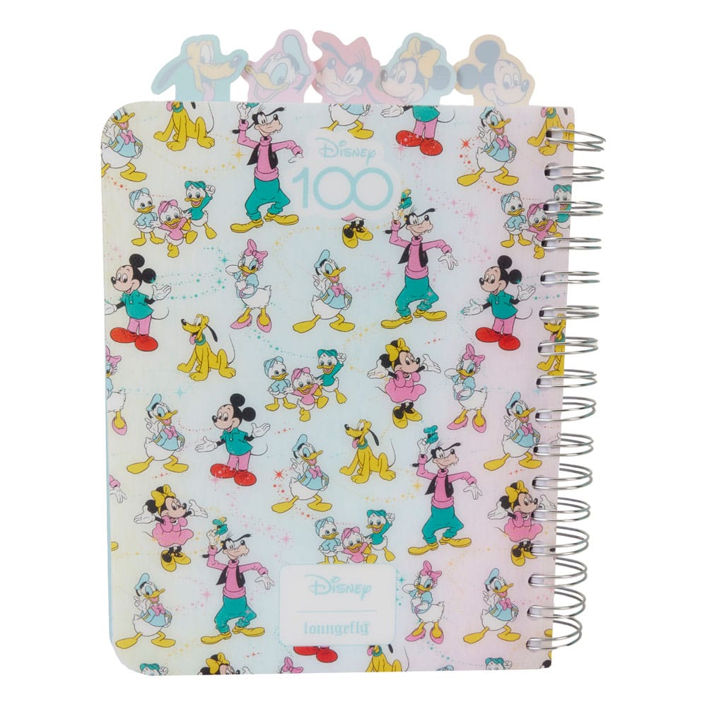 Disney Mickey & Friends 100th Anniversary Loungefly Notebook