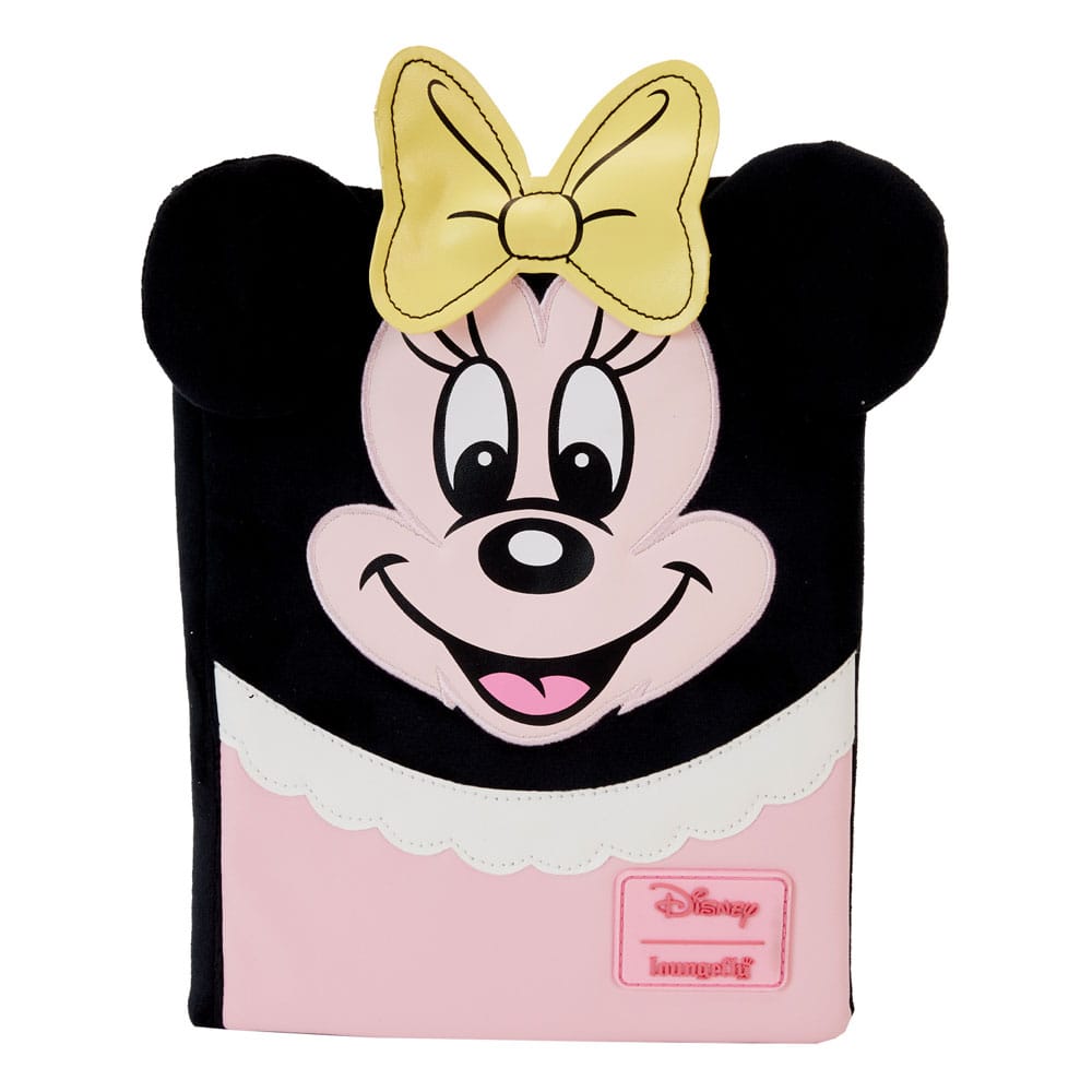 Disney Minnie Cosplay 100th Anniversary Loungefly Plush Notebook