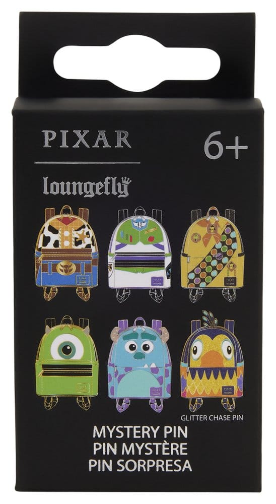 Disney/Pixar by Loungefly Enamel Pins Mini Backpack Blind Box Assortment (12)