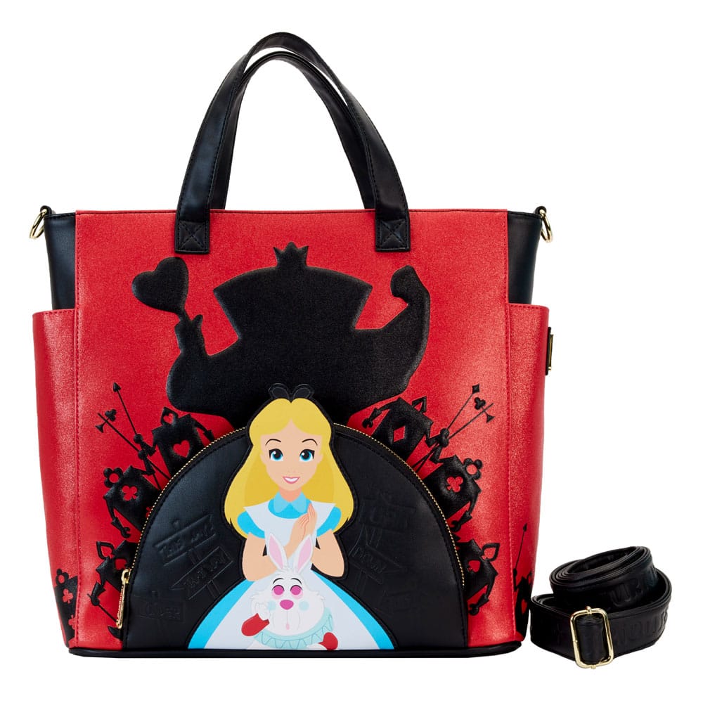 Disney Alice in Wonderland Villains Loungefly Crossbody Bag