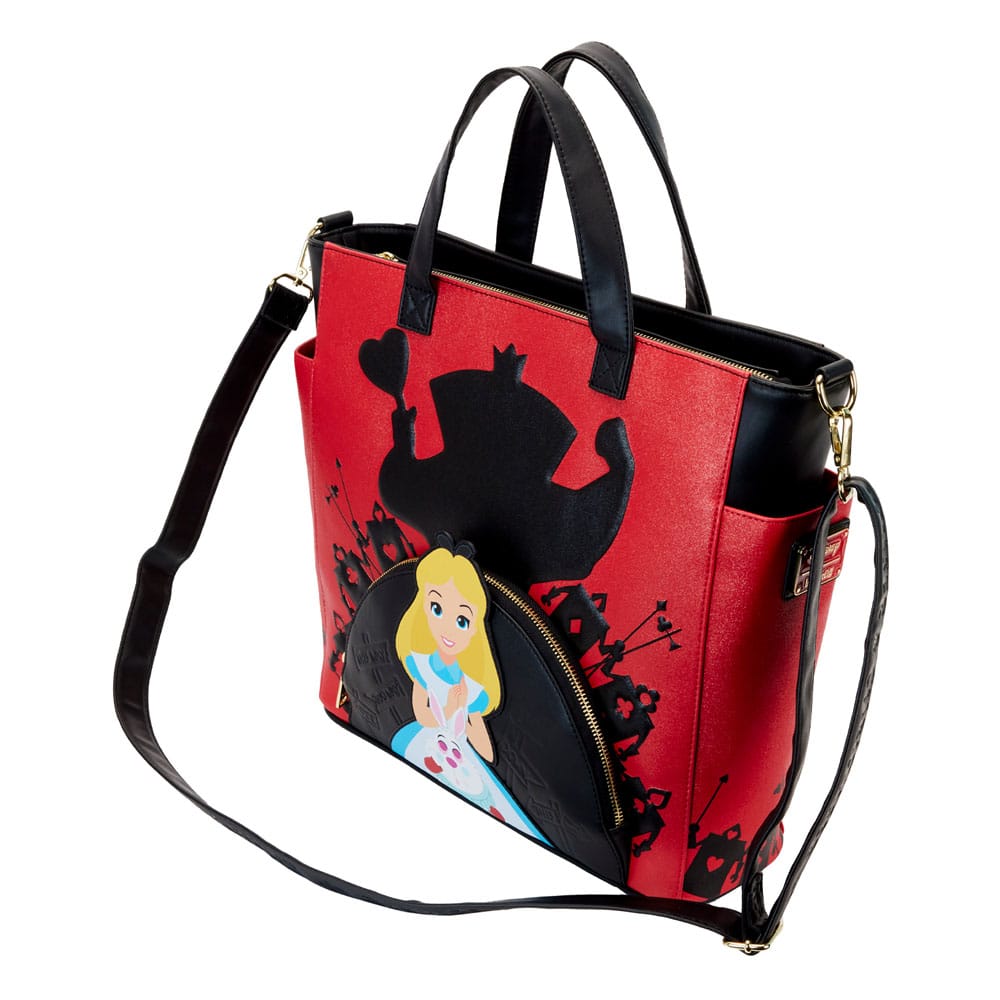 Disney Alice in Wonderland Villains Loungefly Crossbody Bag