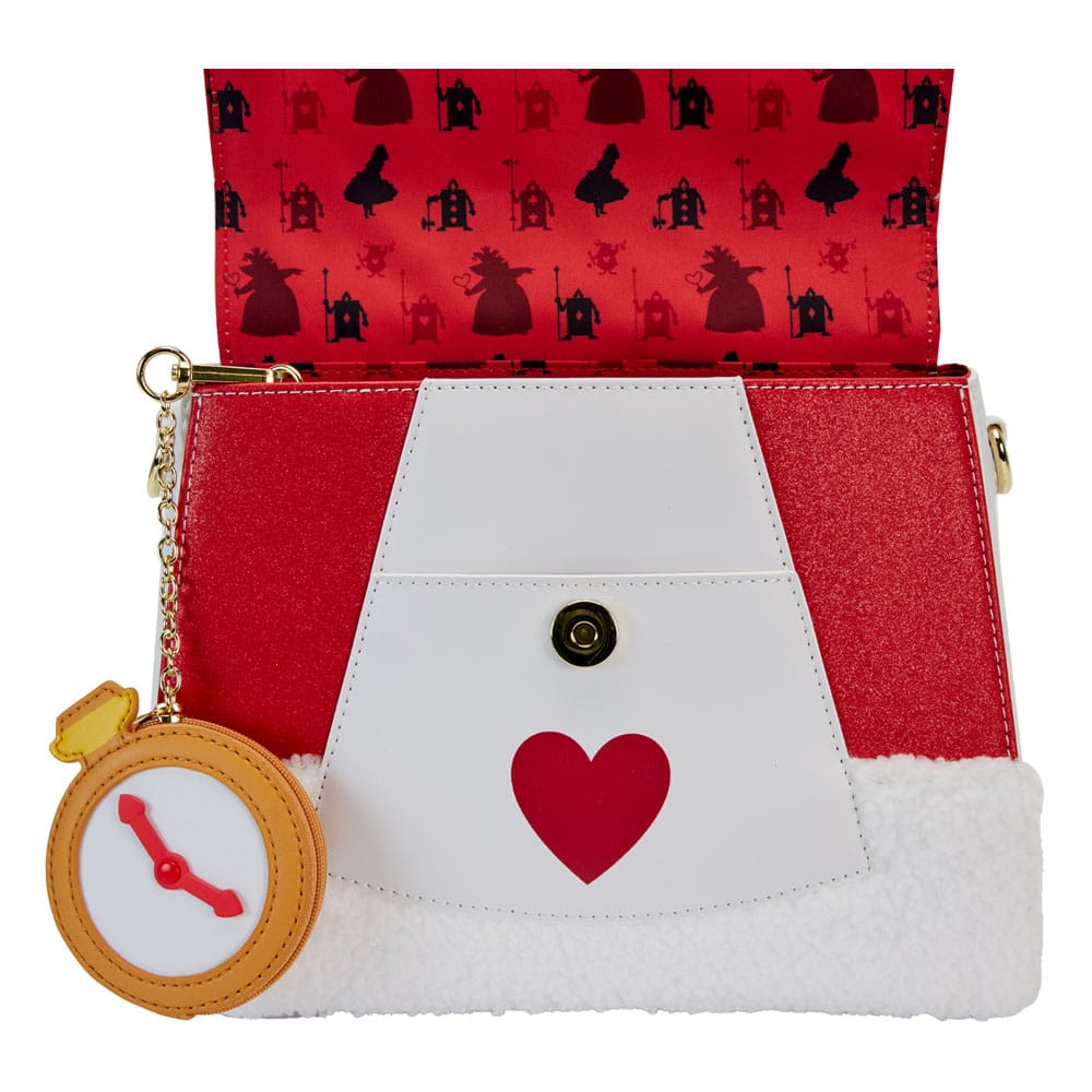 Disney Alice in Wonderland White Rabbit Cosplay Loungefly Crossbody Bag