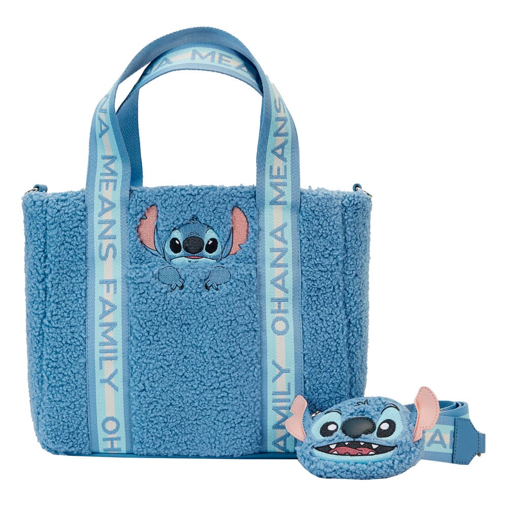 Disney Lilo and Stitch Stitch Loungefly Tote Bag & Coin Purse set