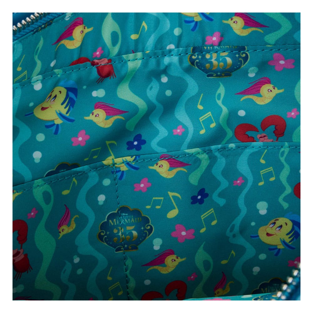 Disney The Little Mermaid 35th Anniversary Life is the bubbles by Loungefly Canvas Tote Bag