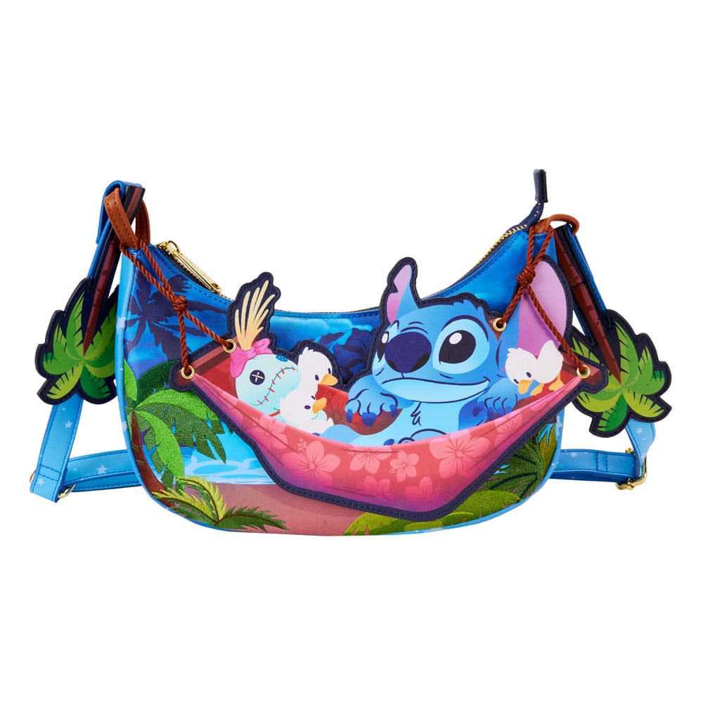 Disney by Loungefly Lilo & Stitch Camping Cuties Hammock Crossbody