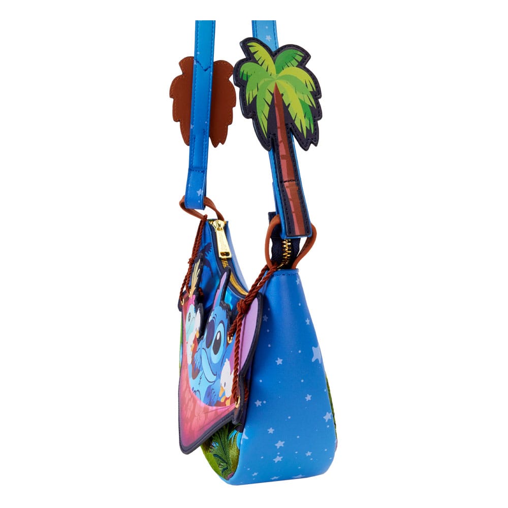 Disney by Loungefly Lilo & Stitch Camping Cuties Hammock Crossbody