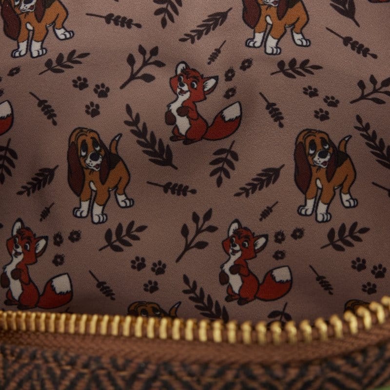 The Fox and the Hound by Loungefly Canvas Tote Bag Tod & Vixey