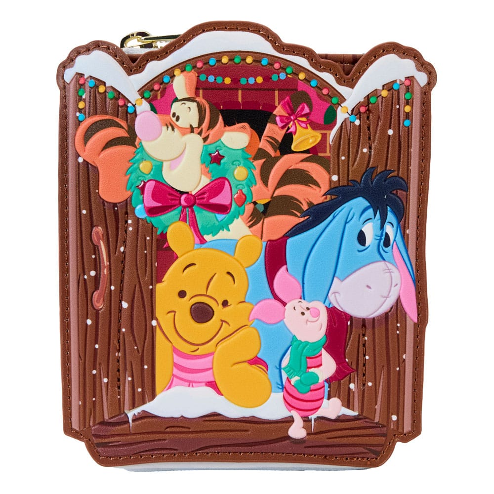 Disney by Loungefly Winnie the Pooh and Friends Holiday Scene Wallet