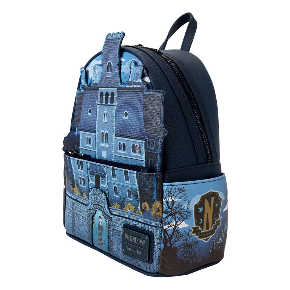 Wednesday by Loungefly Nevermore Academy Mini Backpack