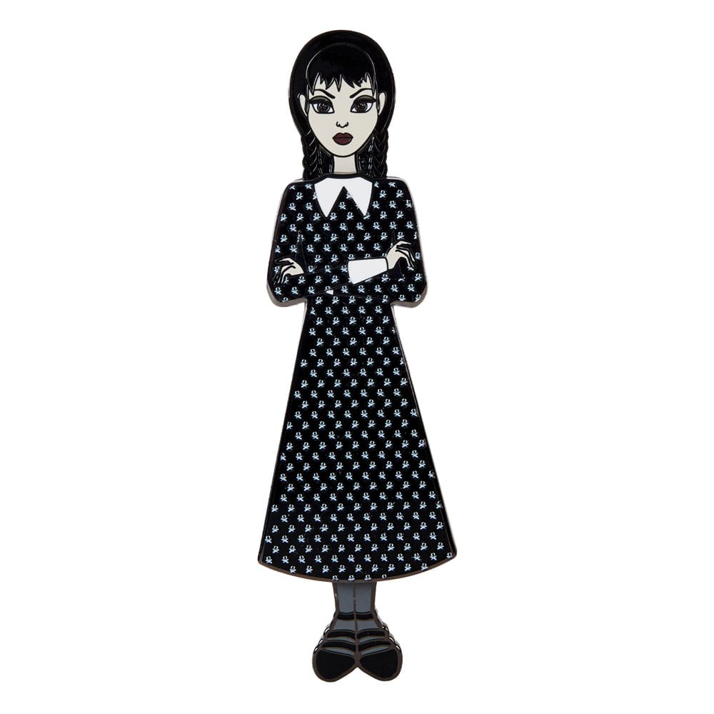 Wednesday by Loungefly Wednesday Addams Paper Doll 3 cm Enamel Pins 4-Set