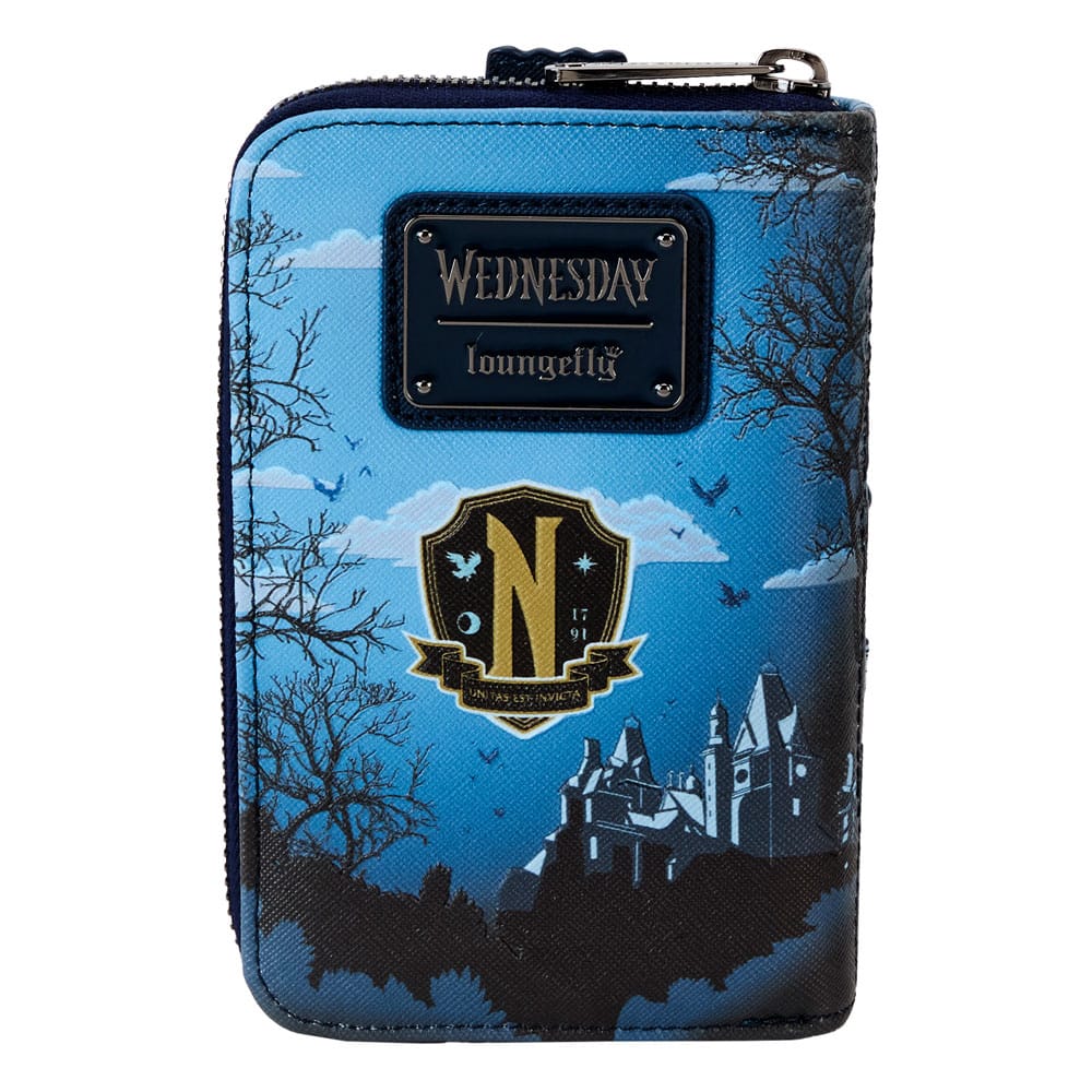 Wednesday by Loungefly Nevermore Castle Wallet