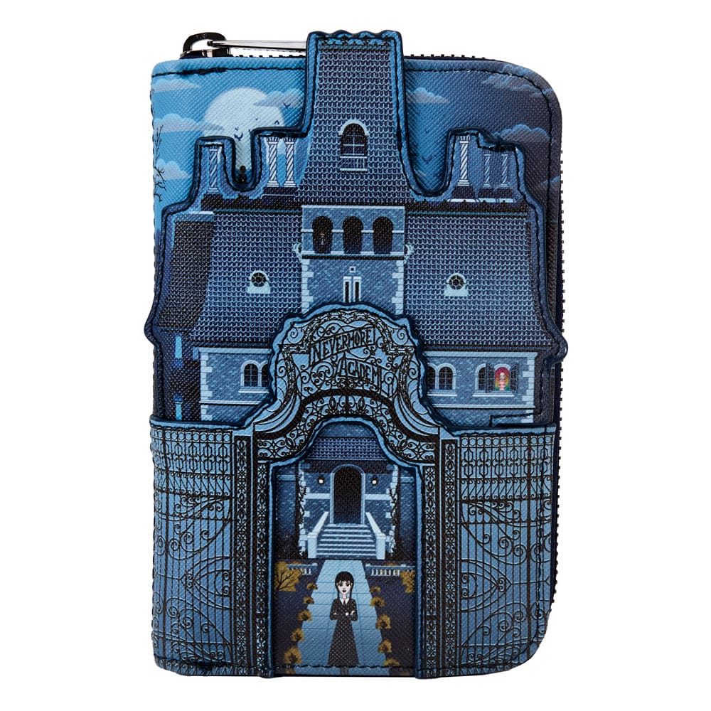 Wednesday by Loungefly Nevermore Castle Wallet