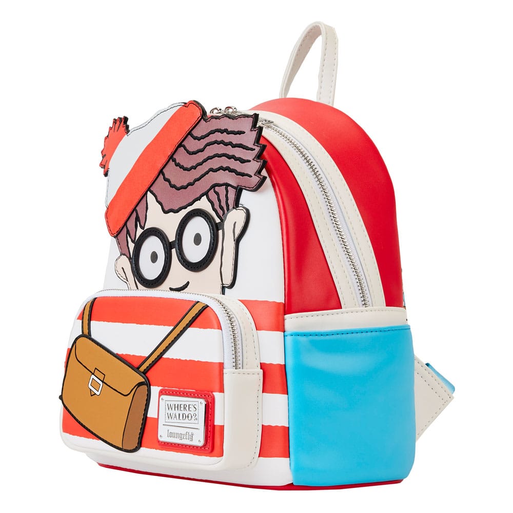 Where's Wally? Wally Loungefly Cosplay Mini Backpack