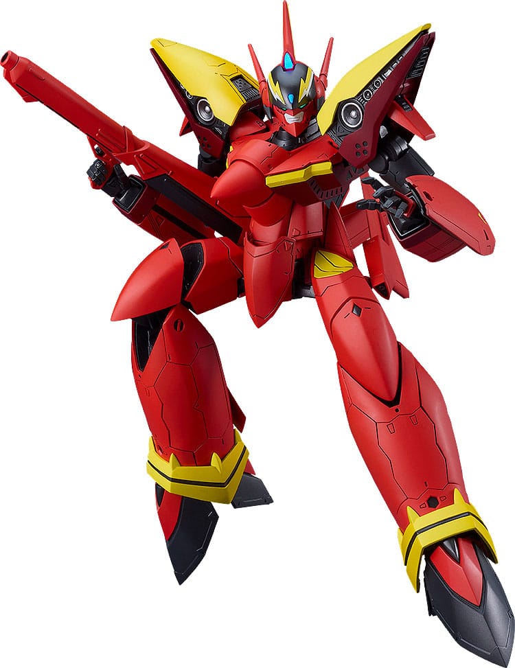 The Super Dimension Fortress Macross PLAMAX VF-19 Custom Fire Valkyrie (Basara Nekki Unit) 22 cm 1/72 Plastic Model Kit