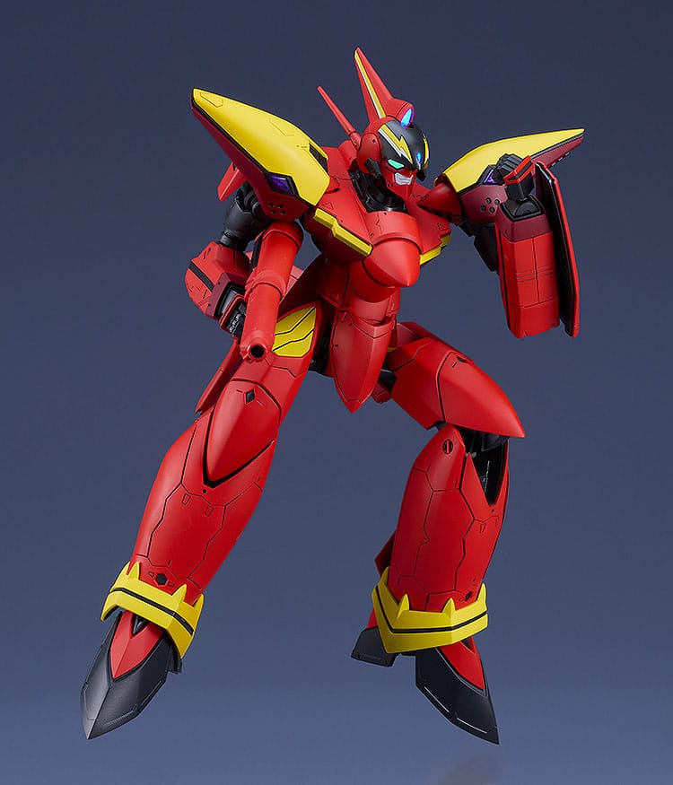 The Super Dimension Fortress Macross PLAMAX VF-19 Custom Fire Valkyrie (Basara Nekki Unit) 22 cm 1/72 Plastic Model Kit