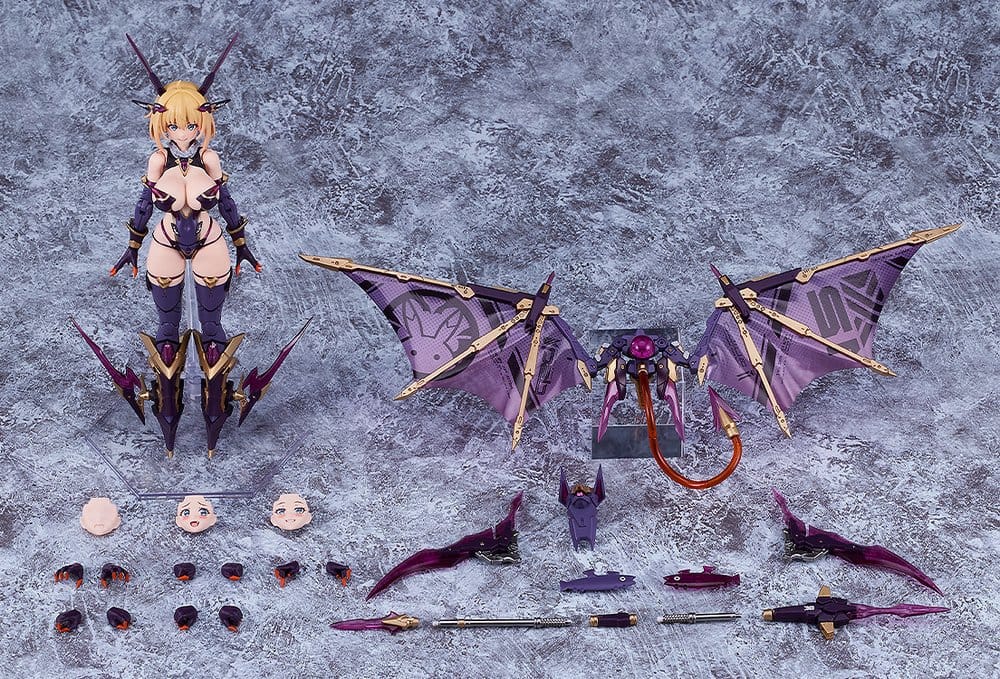Bunny Suit Planning Plastic Model Kit PLAMAX BP-03 Sophia F. Shirring: Vampire Ver. 17 cm