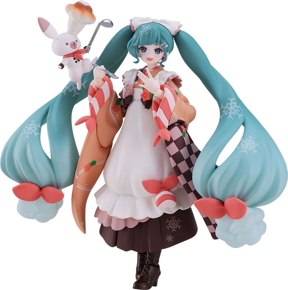 Character Vocal Series 01: Hatsune Miku Snow Miku: Winter Delicacy Ver. 14 cm Figma Action Figure