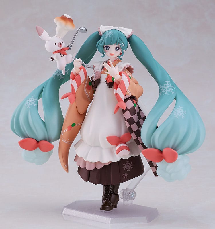 Character Vocal Series 01: Hatsune Miku Snow Miku: Winter Delicacy Ver. 14 cm Figma Action Figure