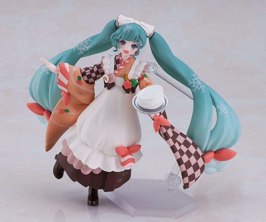 Character Vocal Series 01: Hatsune Miku Snow Miku: Winter Delicacy Ver. 14 cm Figma Action Figure