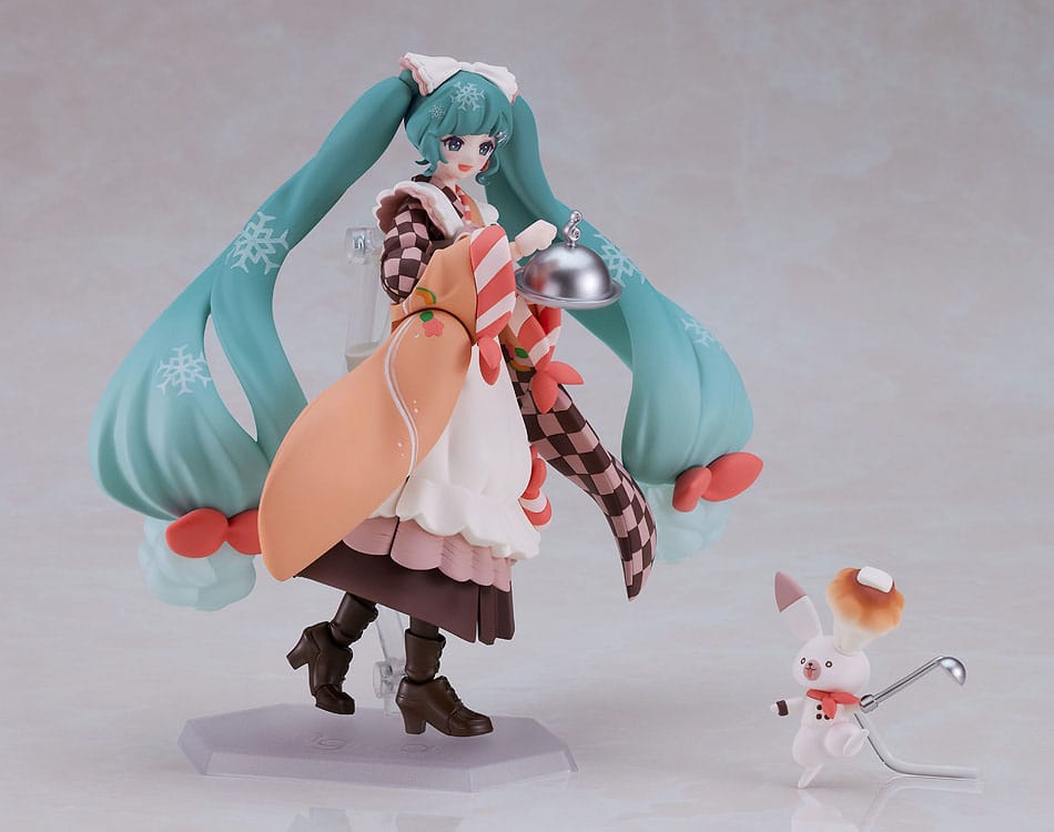 Character Vocal Series 01: Hatsune Miku Snow Miku: Winter Delicacy Ver. 14 cm Figma Action Figure