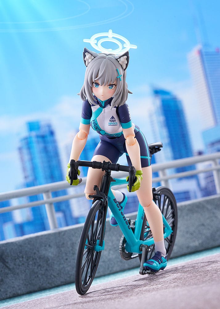 Blue Archive Figma Shiroko Sunaookami Cycling DX Edition 15 cm Action Figure