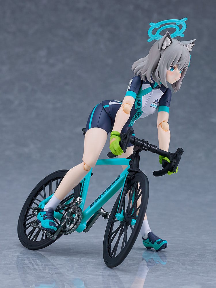 Blue Archive Figma Shiroko Sunaookami Cycling DX Edition 15 cm Action Figure