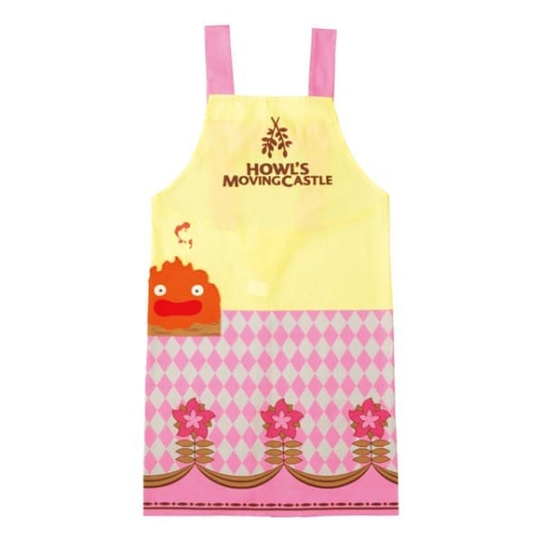 Howl's Moving Castle Calcifer & Flower Apron