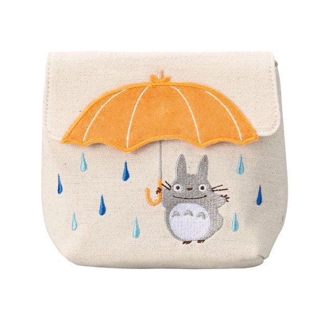 My Neighbor Totoro Orange Umbrella Coin Purse