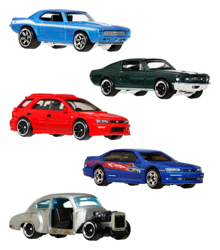 Fast & Furious Hot Wheels Silver Series Die-Cast Vehicles 1/64 979N Assortment (24)