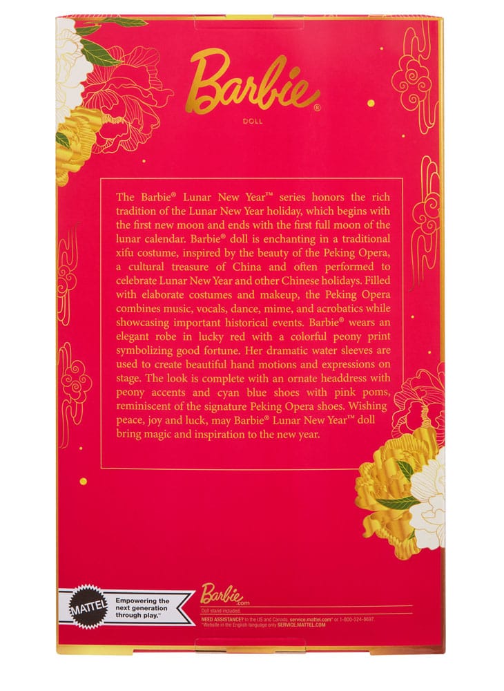 Barbie Lunar New Year inspired by Peking Opera Signature Doll
