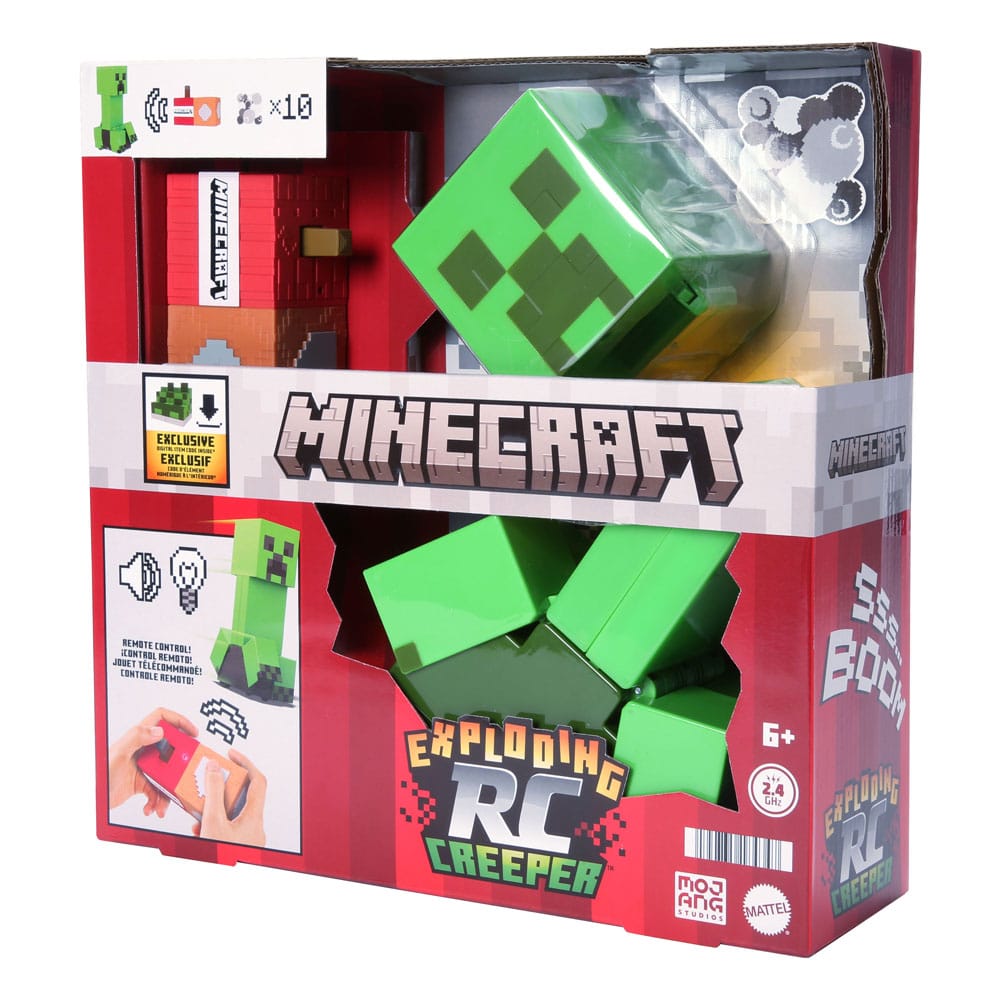 Minecraft Exploding RC Creeper 25 cm Figure