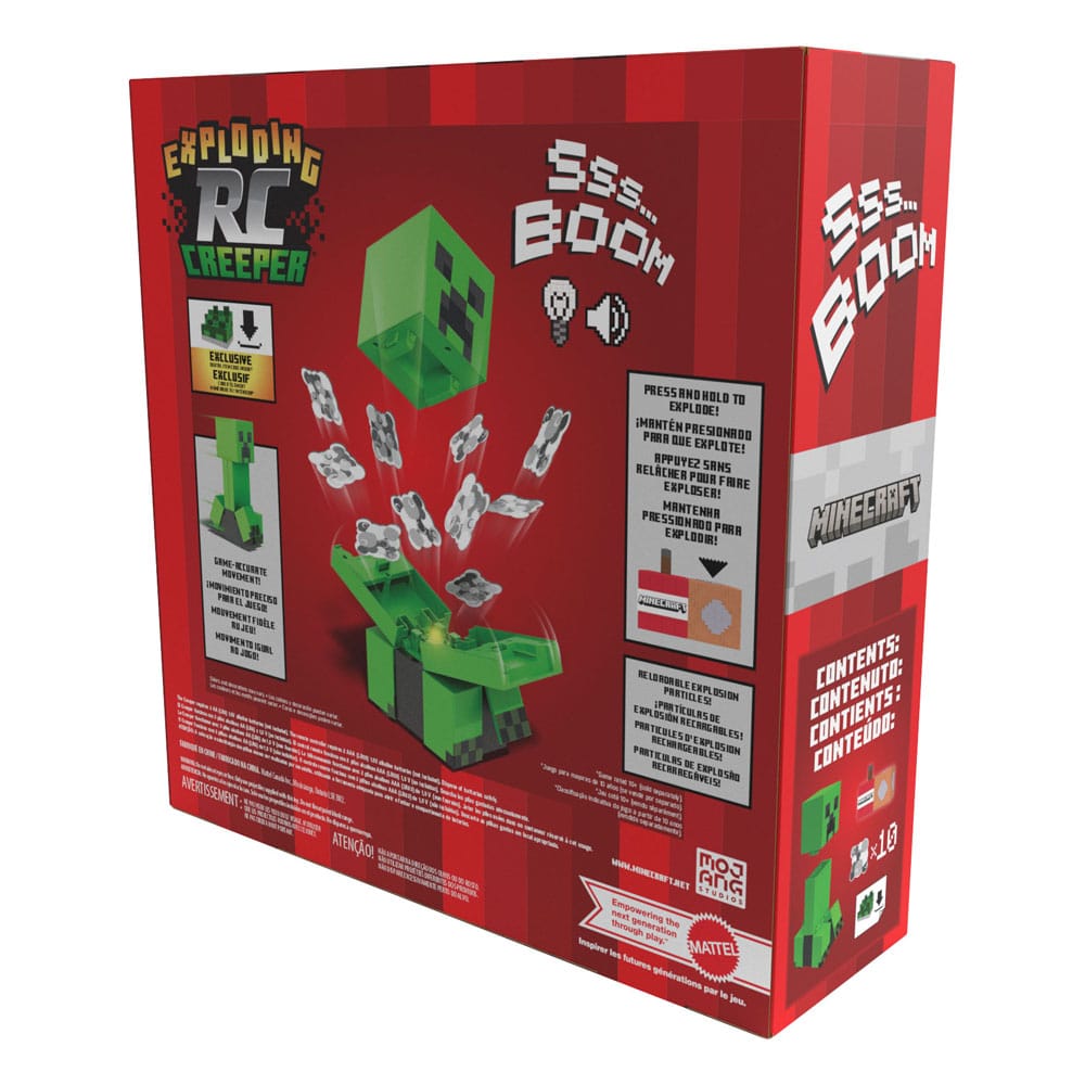 Minecraft Exploding RC Creeper 25 cm Figure