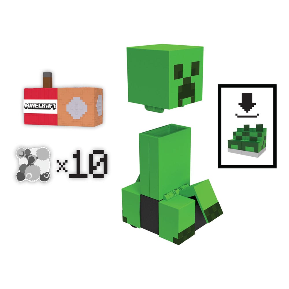 Minecraft Exploding RC Creeper 25 cm Figure