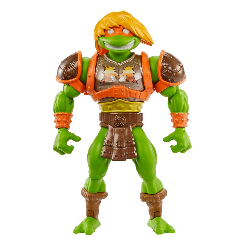 MOTU x TMNT Turtles of Grayskull Michelangelo 14 cm Action Figure