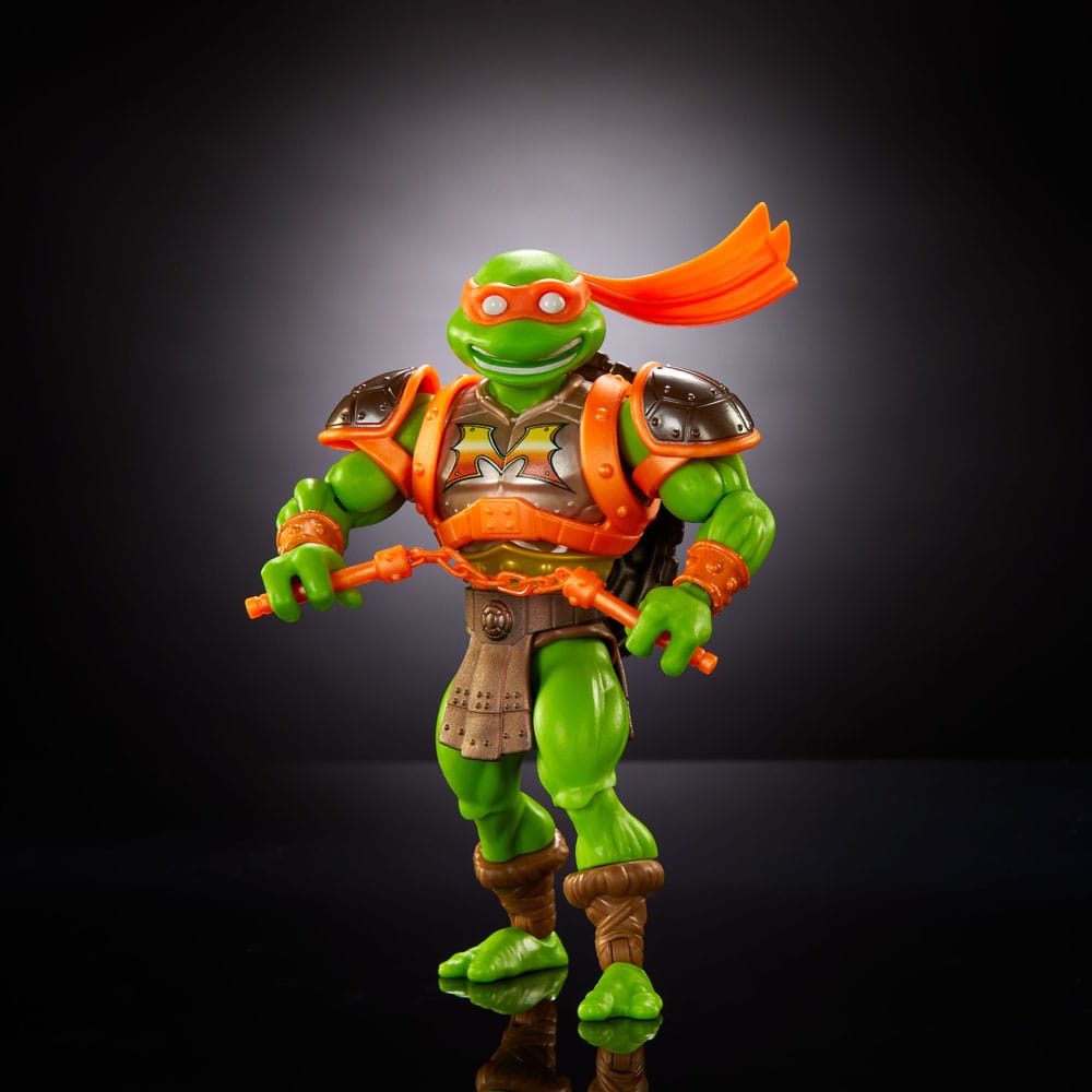 MOTU x TMNT Turtles of Grayskull Michelangelo 14 cm Action Figure