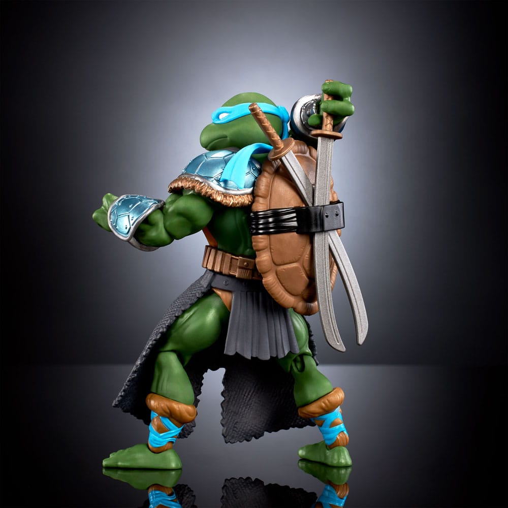 MOTU x TMNT: Turtles of Grayskull Stealth Armor Leonardo 14 cm Action Figure